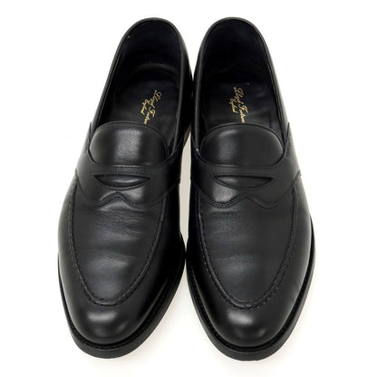 【中古】ロイドフットウェア Lloyd Footwear カーフ コインローファー ブラック【サイズ8 1/2 E】【 状態ランクB 】【 メンズ 】