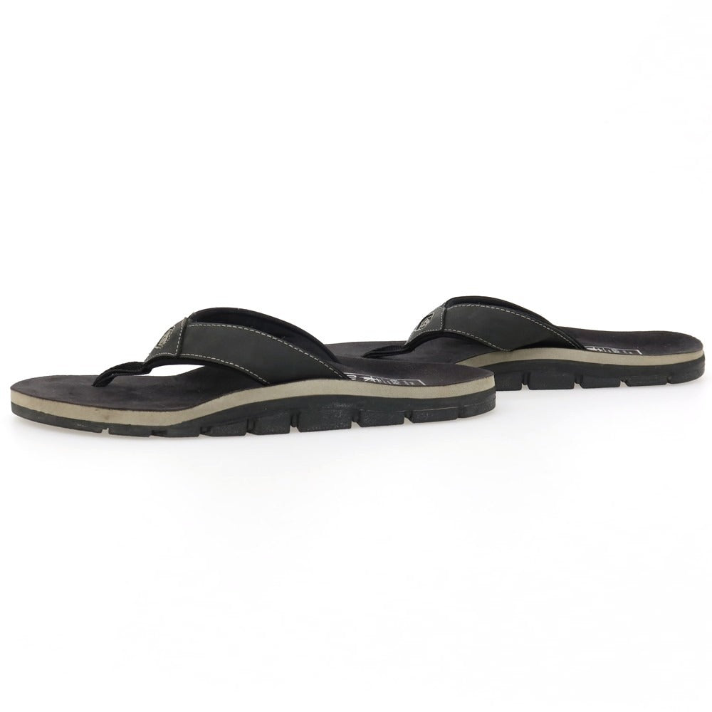 【中古】アイランドスリッパ ISLAND SLIPPER レザー系 サンダル ブラック【サイズ10】【 状態ランクC 】【 メンズ 】