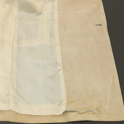 【中古】リングヂャケット RING JACKET 羊革 シープ スエード レザー ダブル4B カジュアルジャケット ベージュ【サイズ44】【 状態ランクC 】【 メンズ 】