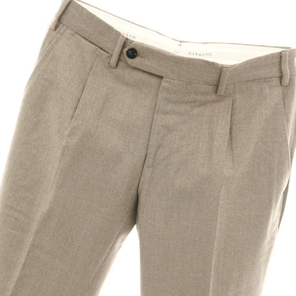 【中古】ジェルマーノ GERMANO ウール TOKYO FIT ドレススラックスパンツ グレージュ【サイズ44】【 状態ランクA 】【 メンズ 】