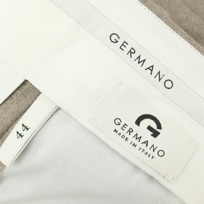 【中古】ジェルマーノ GERMANO ウール TOKYO FIT ドレススラックスパンツ グレージュ【サイズ44】【 状態ランクA 】【 メンズ 】