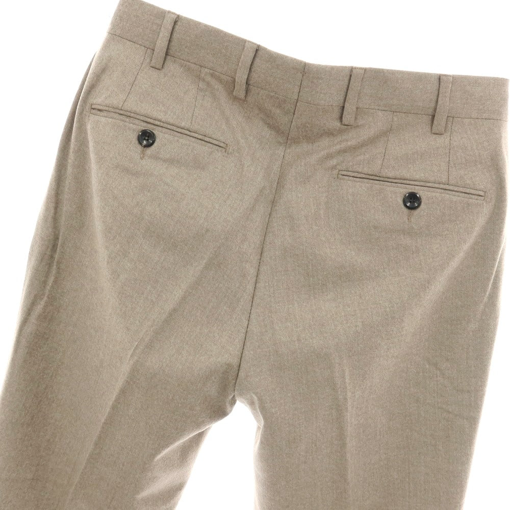 【中古】ジェルマーノ GERMANO ウール TOKYO FIT ドレススラックスパンツ グレージュ【サイズ44】【 状態ランクA 】【 メンズ 】