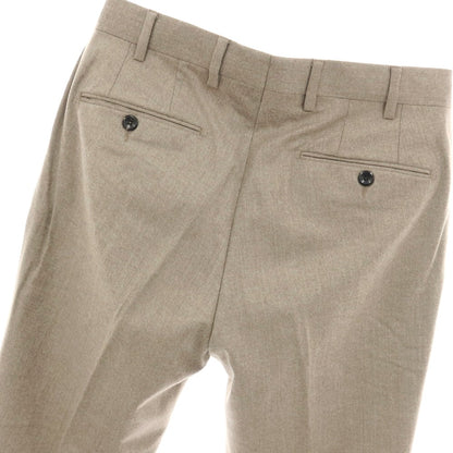 【中古】ジェルマーノ GERMANO ウール TOKYO FIT ドレススラックスパンツ グレージュ【サイズ44】【 状態ランクA 】【 メンズ 】