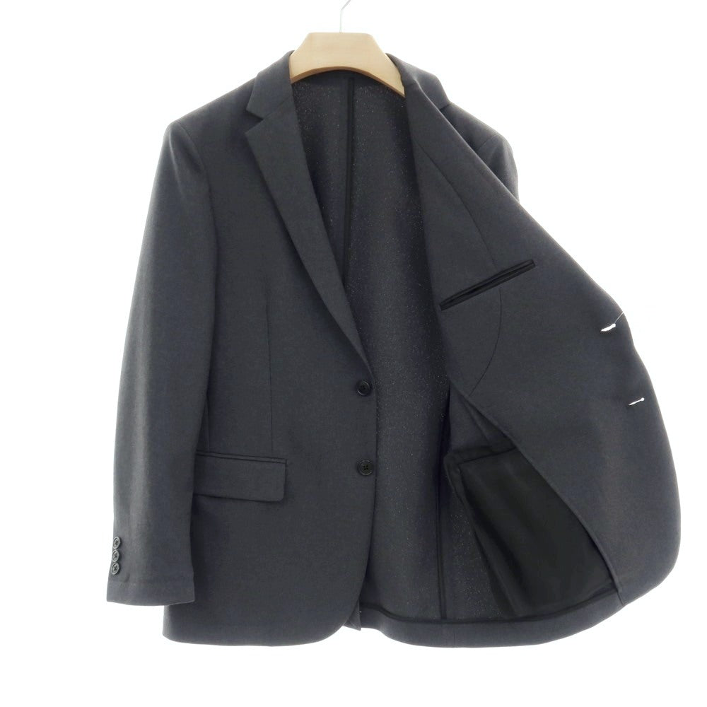 【中古】ア デイ イン ザ ライフ ユナイテッドアローズ a day in the life united arrows ポリエステル 2B カジュアルジャケット ダークグレー【サイズL】【 状態ランクA 】【 メンズ 】