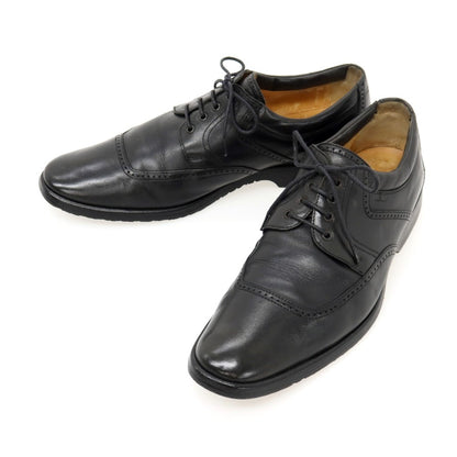 【中古】エルメス HERMES レザー ドレスシューズ ブラック【サイズ40】【 状態ランクD 】【 メンズ 】