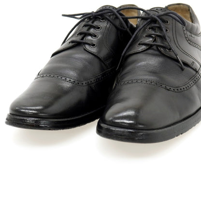【中古】エルメス HERMES レザー ドレスシューズ ブラック【サイズ40】【 状態ランクD 】【 メンズ 】