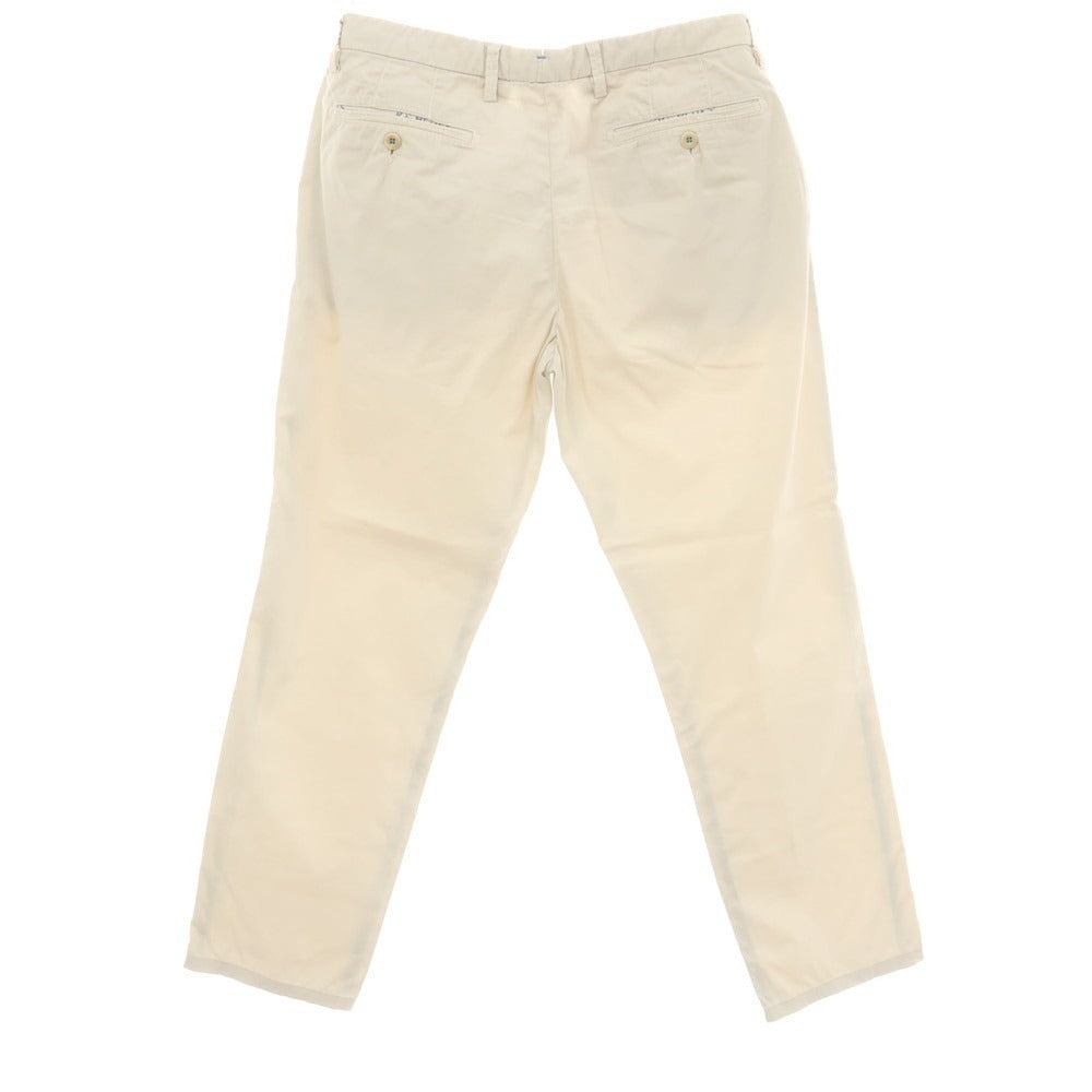 【中古】アザブテーラー azabu tailor R&amp;BLUES コットンポリウレタン カジュアルスラックスパンツ ライトベージュ【サイズ48】【 状態ランクC 】【 メンズ 】