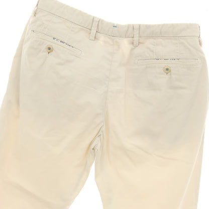 【中古】アザブテーラー azabu tailor R&amp;BLUES コットンポリウレタン カジュアルスラックスパンツ ライトベージュ【サイズ48】【 状態ランクC 】【 メンズ 】