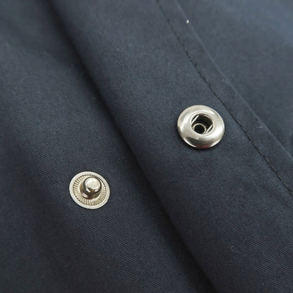 【中古】ジルサンダー JIL SANDER コットンポリウレタン ステンカラーコート ネイビー【サイズ50】【 状態ランクC 】【 メンズ 】