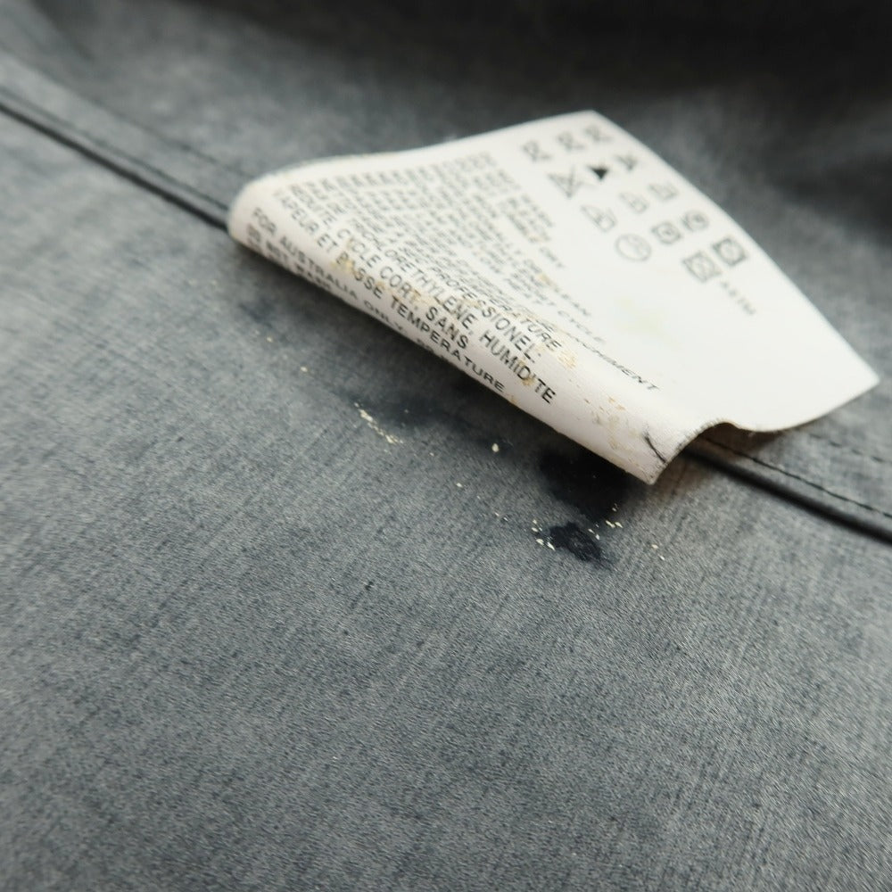 【中古】ジルサンダー JIL SANDER コットンポリウレタン ステンカラーコート ネイビー【サイズ50】【 状態ランクC 】【 メンズ 】