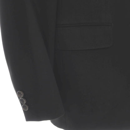 【中古】イッセイミヤケ メン ISSEY MIYAKE MEN ウール 2つボタンスーツ ブラック【サイズ3】【 状態ランクC 】【 メンズ 】