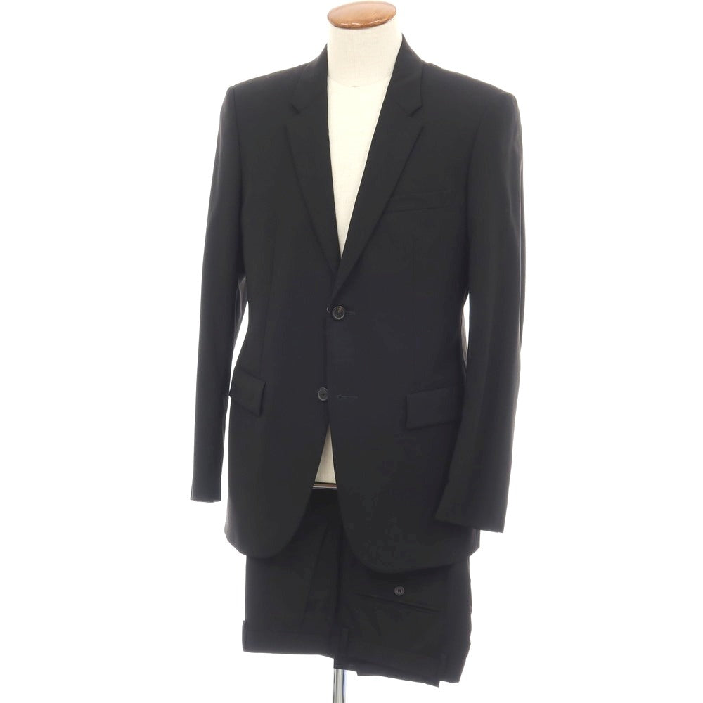 【中古】ジルサンダー JIL SANDER ウールポリウレタン 2つボタンスーツ ブラック【サイズ48】【 状態ランクC 】【 メンズ 】