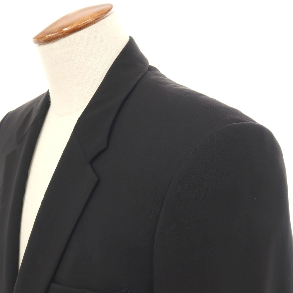 【中古】ジルサンダー JIL SANDER ウールポリウレタン 2つボタンスーツ ブラック【サイズ48】【 状態ランクC 】【 メンズ 】
