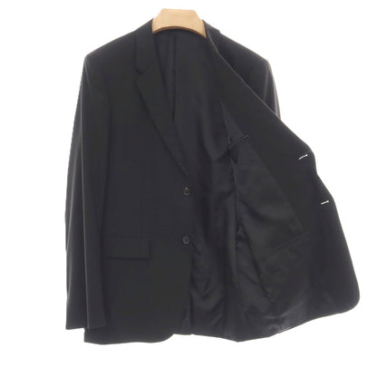 【中古】ジルサンダー JIL SANDER ウールポリウレタン 2つボタンスーツ ブラック【サイズ48】【 状態ランクC 】【 メンズ 】