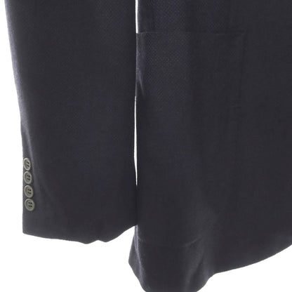【中古】キートン Kiton カシミヤ 2つボタン テーラードジャケット ネイビー【サイズ48 DropR7】【 状態ランクC 】【 メンズ 】