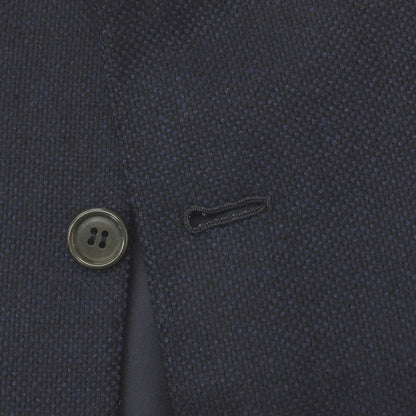 【中古】キートン Kiton カシミヤ 2つボタン テーラードジャケット ネイビー【サイズ48 DropR7】【 状態ランクC 】【 メンズ 】
