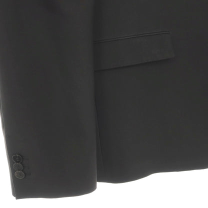 【中古】ジルサンダー JIL SANDER ナイロンシルク 2B テーラードジャケット ブラック【サイズ48】【 状態ランクC 】【 メンズ 】