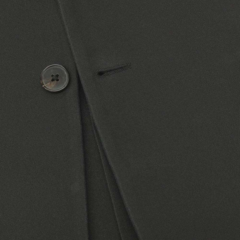 【中古】ジルサンダー JIL SANDER ナイロンシルク 2B テーラードジャケット ブラック【サイズ48】【 状態ランクC 】【 メンズ 】