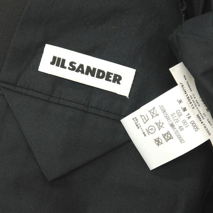 【中古】ジルサンダー JIL SANDER ナイロンシルク 2B テーラードジャケット ブラック【サイズ48】【 状態ランクC 】【 メンズ 】