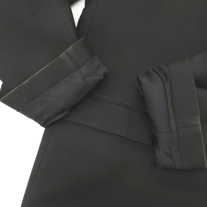 【中古】ジルサンダー JIL SANDER ナイロンシルク 2B テーラードジャケット ブラック【サイズ48】【 状態ランクC 】【 メンズ 】