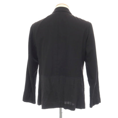 【中古】イッセイミヤケ メン ISSEY MIYAKE MEN ウール 3B カジュアルジャケット ブラック【サイズ1】【 状態ランクB 】【 メンズ 】