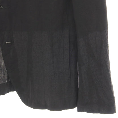 【中古】イッセイミヤケ メン ISSEY MIYAKE MEN ウール 3B カジュアルジャケット ブラック【サイズ1】【 状態ランクB 】【 メンズ 】