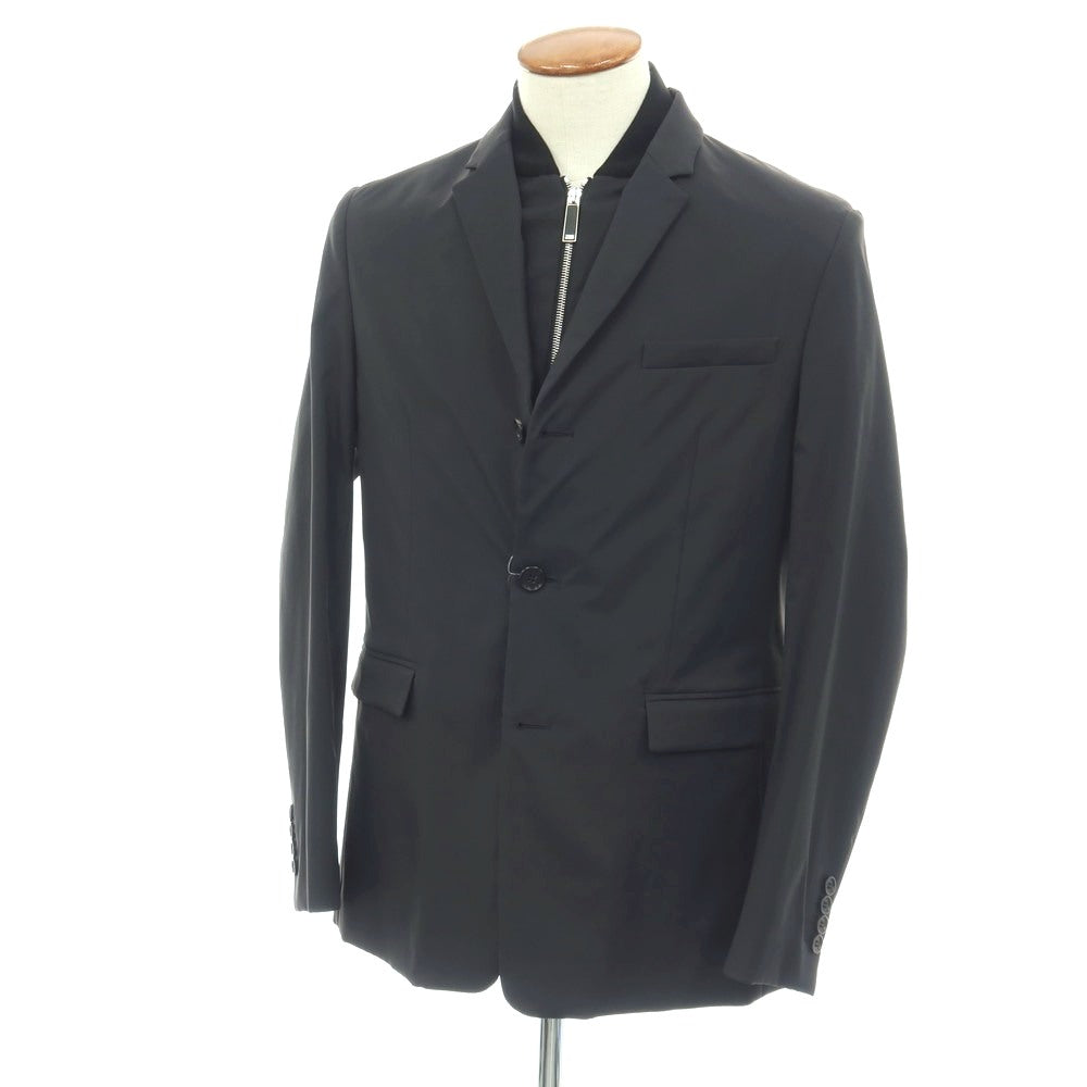 【中古】ディオールオム Dior Homme ナイロン 3B カジュアルジャケット チャコールグレー【サイズ48】【 状態ランクB 】【 メンズ 】