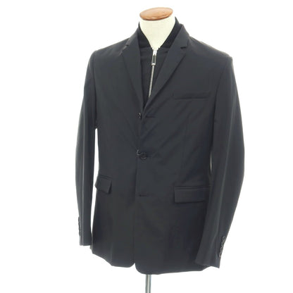 【中古】ディオールオム Dior Homme ナイロン 3B カジュアルジャケット チャコールグレー【サイズ48】【 状態ランクB 】【 メンズ 】