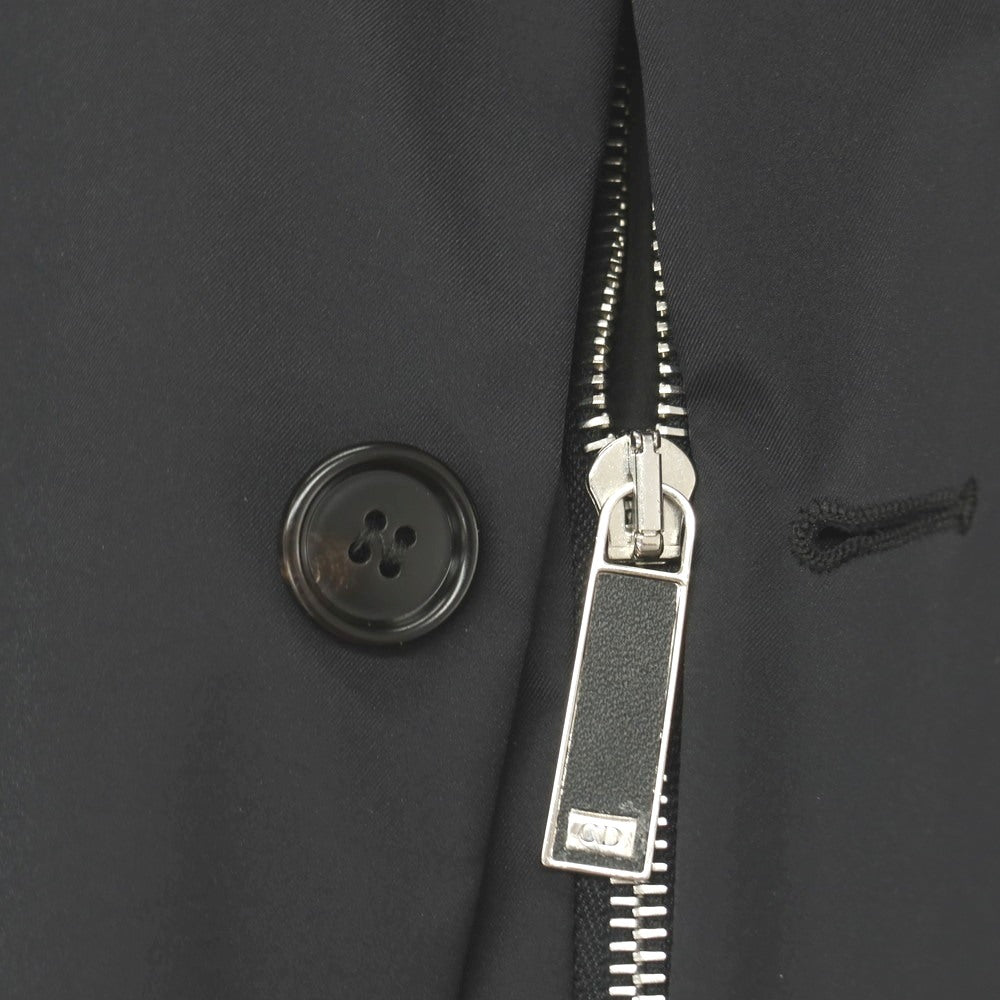 【中古】ディオールオム Dior Homme ナイロン 3B カジュアルジャケット チャコールグレー【サイズ48】【 状態ランクB 】【 メンズ 】