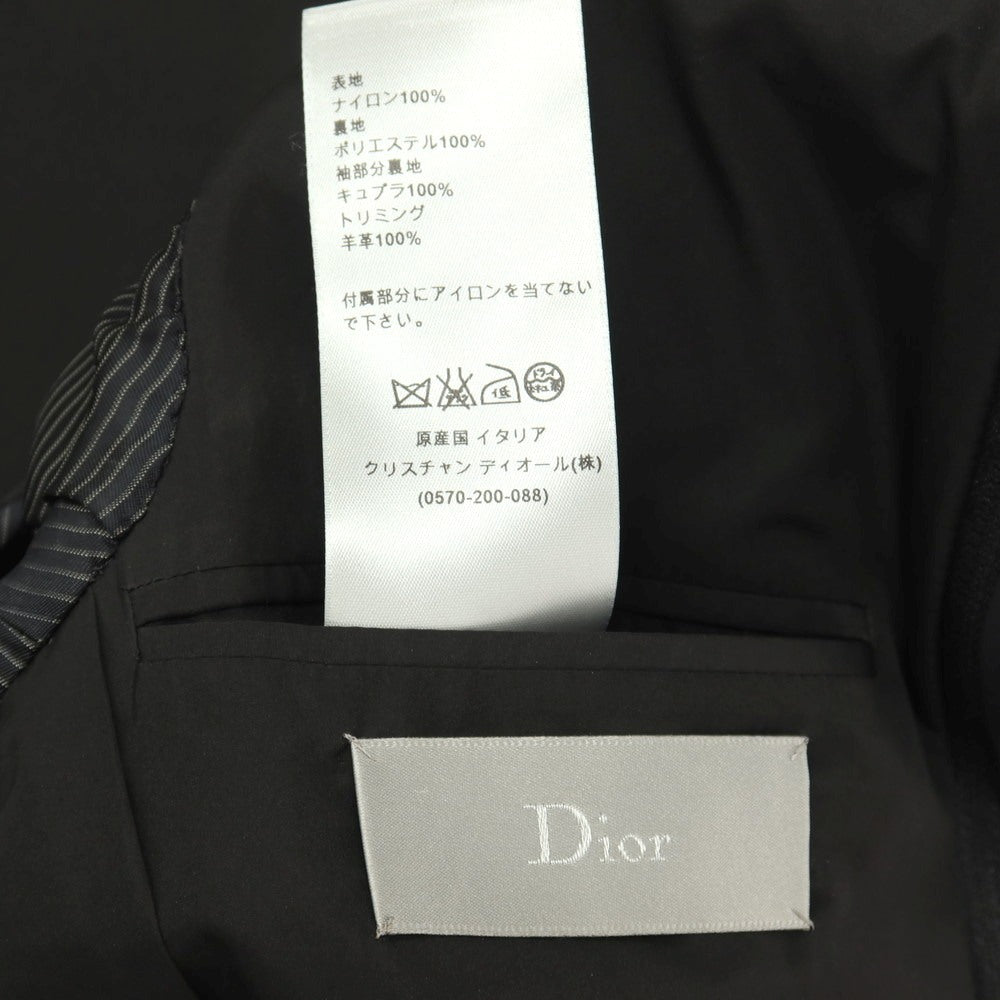 【中古】ディオールオム Dior Homme ナイロン 3B カジュアルジャケット チャコールグレー【サイズ48】【 状態ランクB 】【 メンズ 】