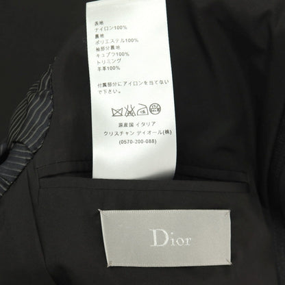 【中古】ディオールオム Dior Homme ナイロン 3B カジュアルジャケット チャコールグレー【サイズ48】【 状態ランクB 】【 メンズ 】