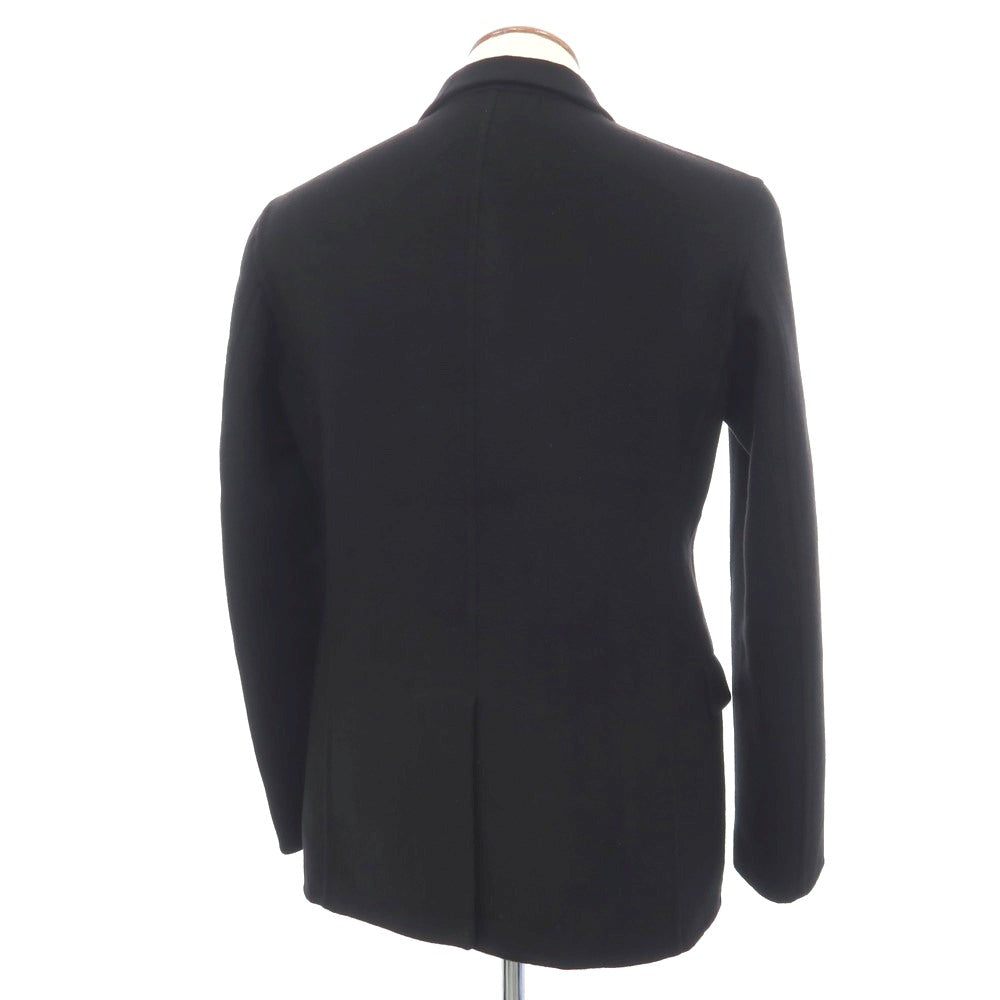 【中古】ジルサンダー JIL SANDER ウールカシミヤ 2B カジュアルジャケット ブラック【サイズ48】【 状態ランクC 】【 メンズ 】