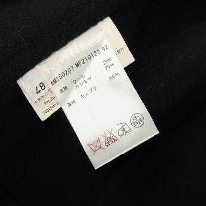 【中古】ジルサンダー JIL SANDER ウールカシミヤ 2B カジュアルジャケット ブラック【サイズ48】【 状態ランクC 】【 メンズ 】