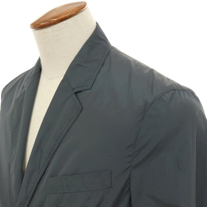 【中古】ジルサンダー JIL SANDER ポリエステル 2B カジュアルジャケット ブルーグレー【サイズ48】【 状態ランクC 】【 メンズ 】