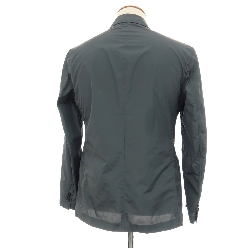【中古】ジルサンダー JIL SANDER ポリエステル 2B カジュアルジャケット ブルーグレー【サイズ48】【 状態ランクC 】【 メンズ 】