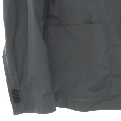 【中古】ジルサンダー JIL SANDER ポリエステル 2B カジュアルジャケット ブルーグレー【サイズ48】【 状態ランクC 】【 メンズ 】