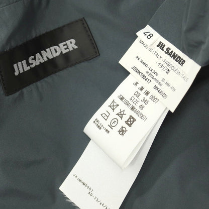【中古】ジルサンダー JIL SANDER ポリエステル 2B カジュアルジャケット ブルーグレー【サイズ48】【 状態ランクC 】【 メンズ 】