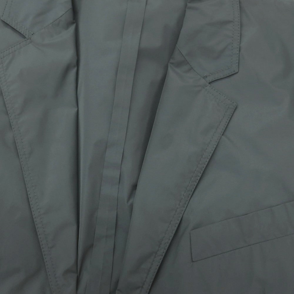 【中古】ジルサンダー JIL SANDER ポリエステル 2B カジュアルジャケット ブルーグレー【サイズ48】【 状態ランクC 】【 メンズ 】