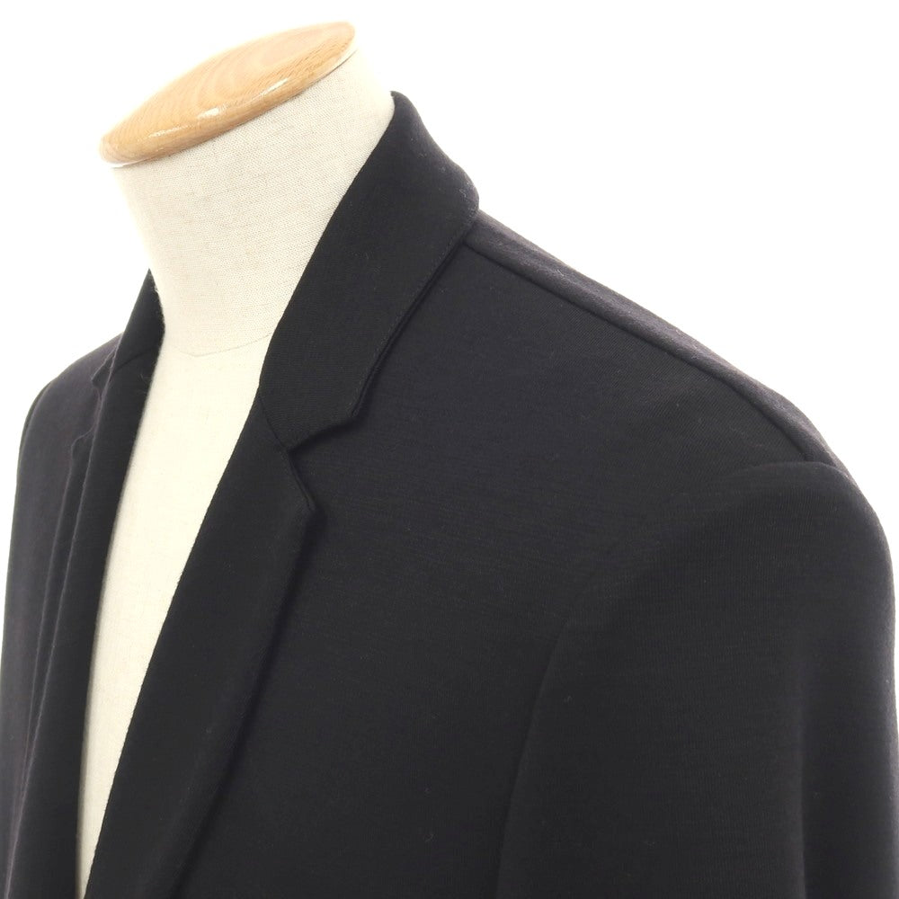 【中古】ジルサンダー JIL SANDER ウール ジャージー 2B カジュアルジャケット ブラック【サイズS】【 状態ランクB 】【 メンズ 】
