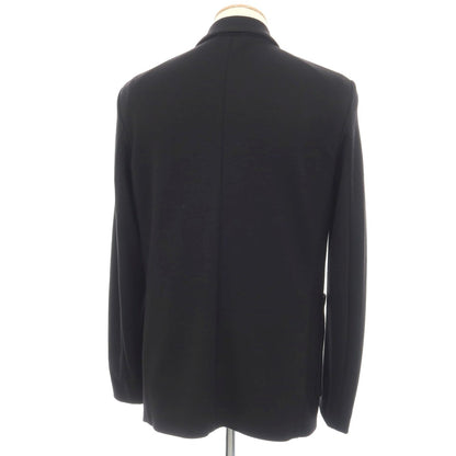 【中古】ジルサンダー JIL SANDER ウール ジャージー 2B カジュアルジャケット ブラック【サイズS】【 状態ランクB 】【 メンズ 】