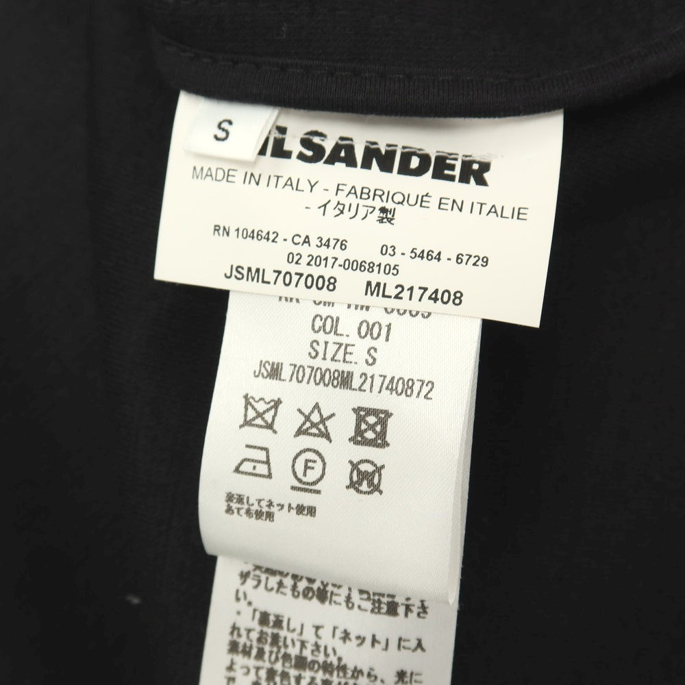 【中古】ジルサンダー JIL SANDER ウール ジャージー 2B カジュアルジャケット ブラック【サイズS】【 状態ランクB 】【 メンズ 】
