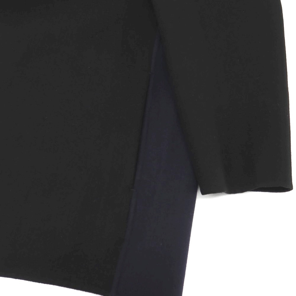 【中古】ジルサンダー JIL SANDER カシミヤ バイカラー カジュアルジャケット ネイビーxブラック【サイズ46】【 状態ランクB 】【 メンズ 】