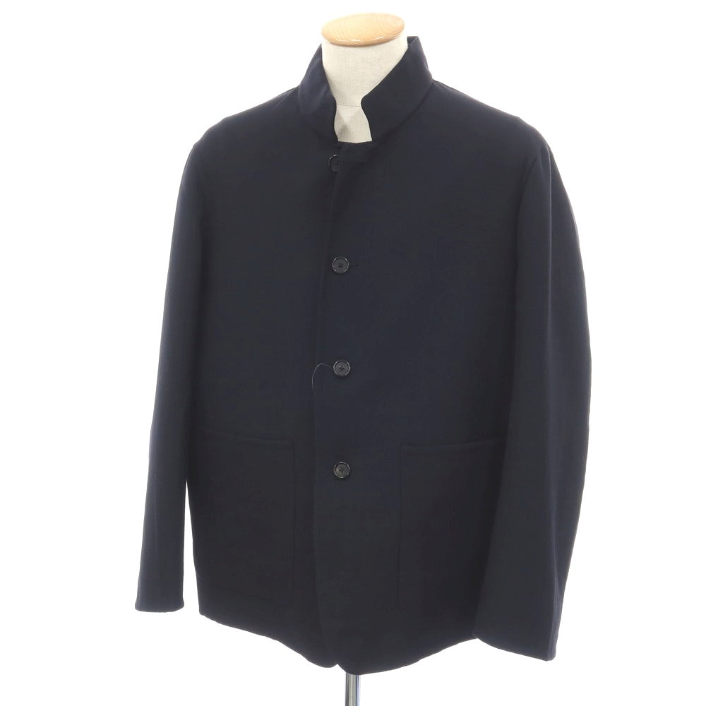 【中古】ジルサンダー JIL SANDER ウール カジュアルジャケット ダークネイビー【サイズ44】【 状態ランクC 】【 メンズ 】