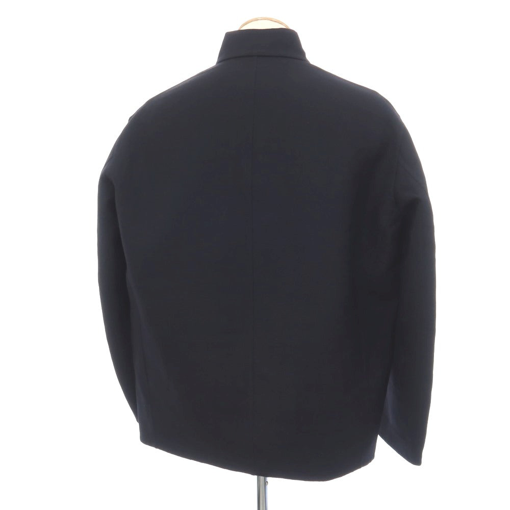 【中古】ジルサンダー JIL SANDER ウール カジュアルジャケット ダークネイビー【サイズ44】【 状態ランクC 】【 メンズ 】