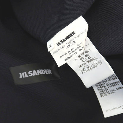 【中古】ジルサンダー JIL SANDER ウール カジュアルジャケット ダークネイビー【サイズ44】【 状態ランクC 】【 メンズ 】
