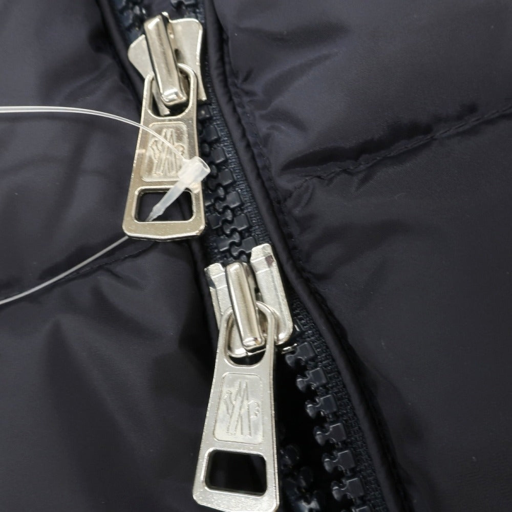 【中古】モンクレール MONCLER DIMIER ナイロン×ウール 切替 ダウンジャケット ネイビー【サイズ2】【 状態ランクC 】【 メンズ 】