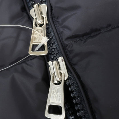 【中古】モンクレール MONCLER DIMIER ナイロン×ウール 切替 ダウンジャケット ネイビー【サイズ2】【 状態ランクC 】【 メンズ 】