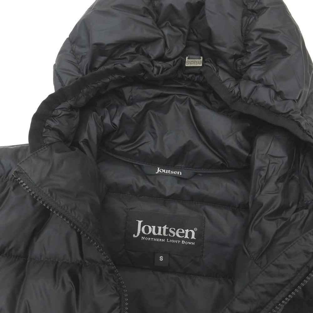 【中古】ヨーツェン Joutsen NORTHERN LIGHT DOWN ナイロン ポケッタブル ダウンジャケット ブラック【サイズS】【 状態ランクC 】【 メンズ 】