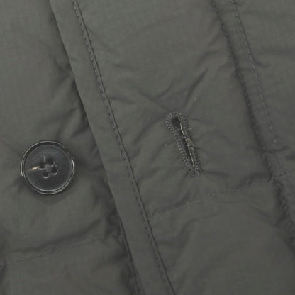 【中古】ジルサンダープラス Jil Sander+ リップストップナイロン キルティング ダウンジャケット グレーグリーン【サイズ44】【 状態ランクC 】【 メンズ 】