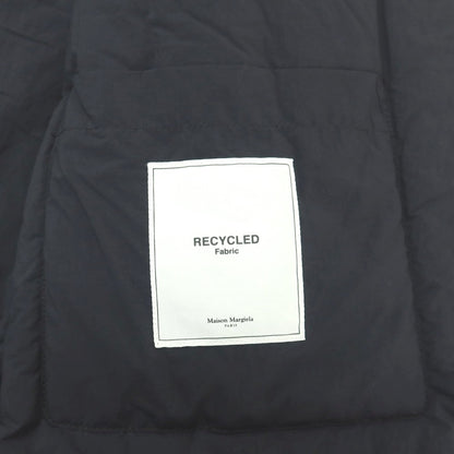 【中古】メゾン マルジェラ Maison Margiela ナイロン ノーカラー ボタンレス 中綿ブルゾン ネイビー【サイズ52】【 状態ランクB 】【 メンズ 】